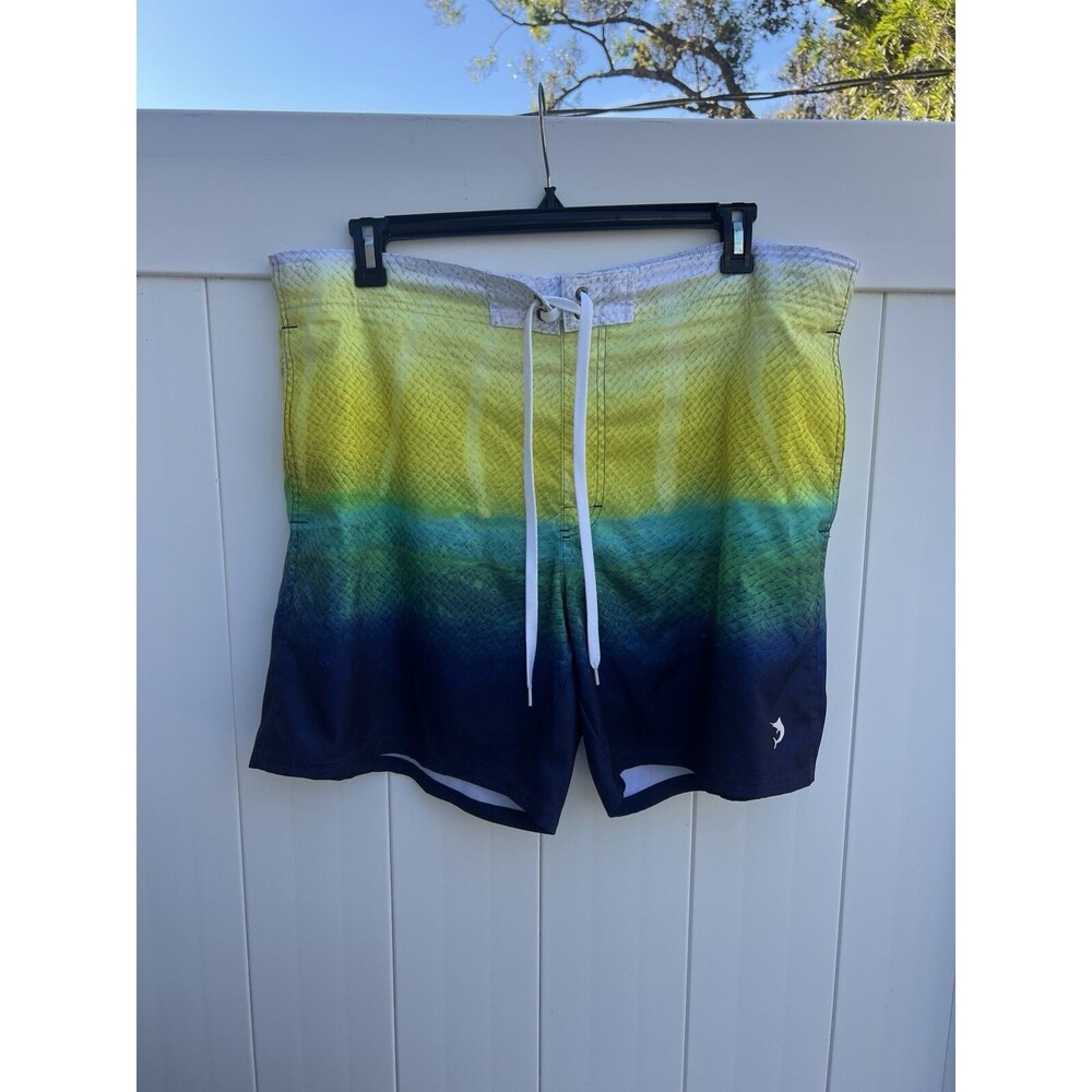 Reel Legends Swim Shorts Mens XL Swimwear Trunks Colorful 40-44” Waist